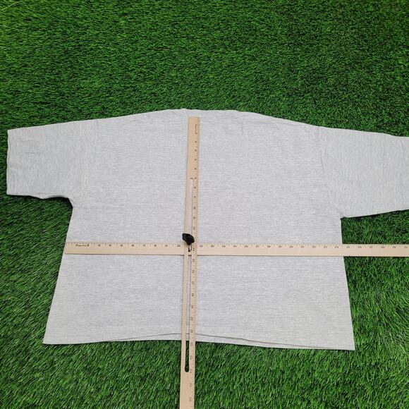 Vintage 90s Paris Crop-Top Shirt Womens 2XL 25x22 USA - Picture 4 of 12